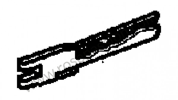 P94237 - Blank key for Porsche 997-1 / 911 Carrera • 2008 • 997 c4s • Cabrio • Manual gearbox, 6 speed