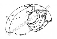P9458 - Carter de ventilation pour Porsche 912 • 1968 • 912 1.6 • Coupe • Boite manuelle 5 vitesses