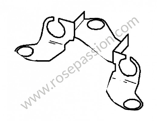 P94867 - Tegenlager voor Porsche Cayenne / 957 / 9PA1 • 2008 • Cayenne s v8 • Manuele bak 6 versnellingen