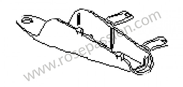 P96653 - Lining for Porsche 997-1 / 911 Carrera • 2005 • 997 c2 • Coupe • Automatic gearbox