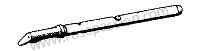 P9686 - Axe de fourchette pour Porsche 356a • 1958 • 1500 carrera gt (692 / 0) • Speedster a t2 • Boite manuelle 4 vitesses
