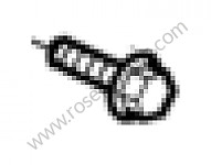 P97321 - Tornillo hexagonal para Porsche 997-2 / 911 Carrera • 2010 • 997 c4 • Cabrio • Caja manual de 6 velocidades