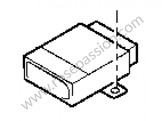 P97589 - Unidad de mando para Porsche Cayenne / 955 / 9PA • 2004 • Cayenne v6 • Caja manual de 6 velocidades