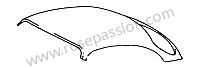 P9838 - Techo para Porsche 356a • 1958 • 1600 (616 / 1 t2) • Coupe a t2 • Caja manual de 4 velocidades