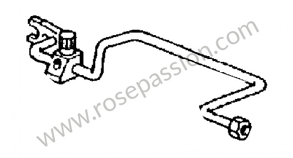 P98536 - Pressure line for Porsche 996 / 911 Carrera • 2003 • 996 carrera 2 • Coupe • Automatic gearbox