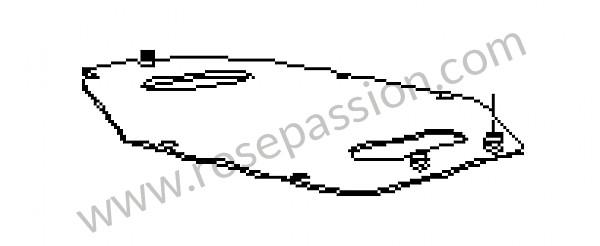 P98998 - Suporte de mancal para Porsche Boxster / 987 • 2006 • Boxster 2.7 • Cabrio • Caixa manual 6 velocidades