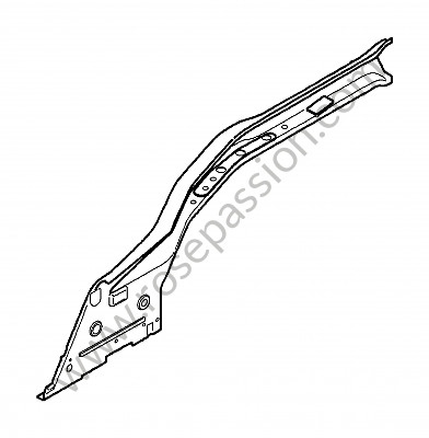 P99680 - Suporte de mancal para Porsche Cayman / 987C2 • 2009 • Cayman s 3.4 • Caixa manual 6 velocidades