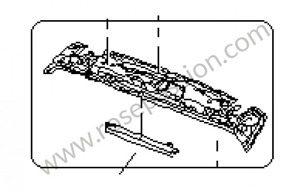 P99912 - Aileron arrière pour Porsche Cayenne / 955 / 9PA • 2006 • Cayenne v6 • Boite manuelle 6 vitesses