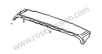 P99990 - Rear spoiler for Porsche Cayenne / 955 / 9PA • 2004 • Cayenne turbo • Automatic gearbox
