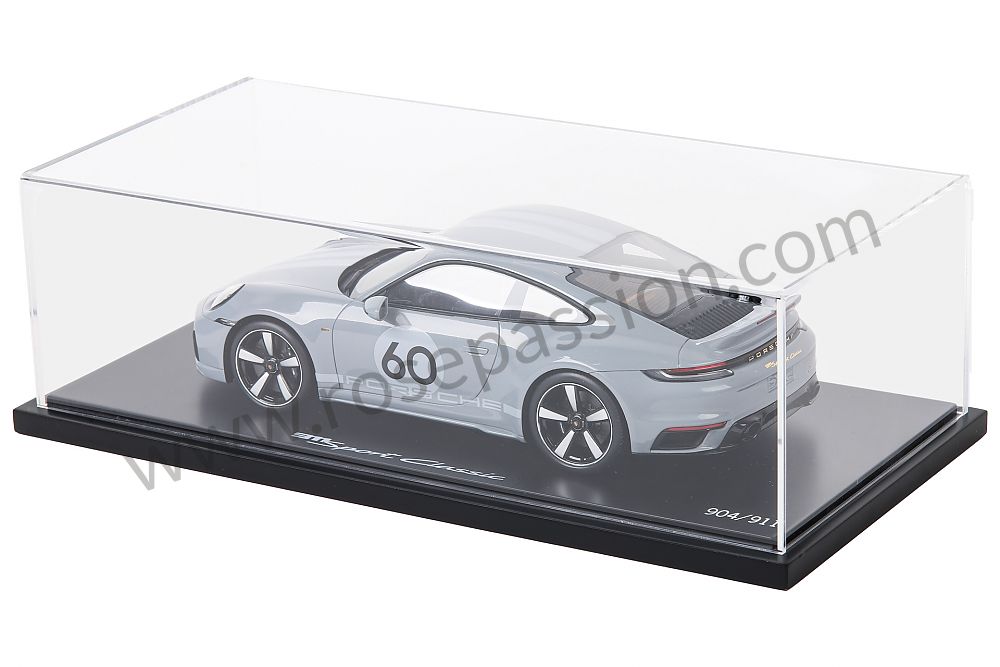 P1019409 - WAP0210100PSCG - 911 SPORT CLASSIC 992 1:18 GREY