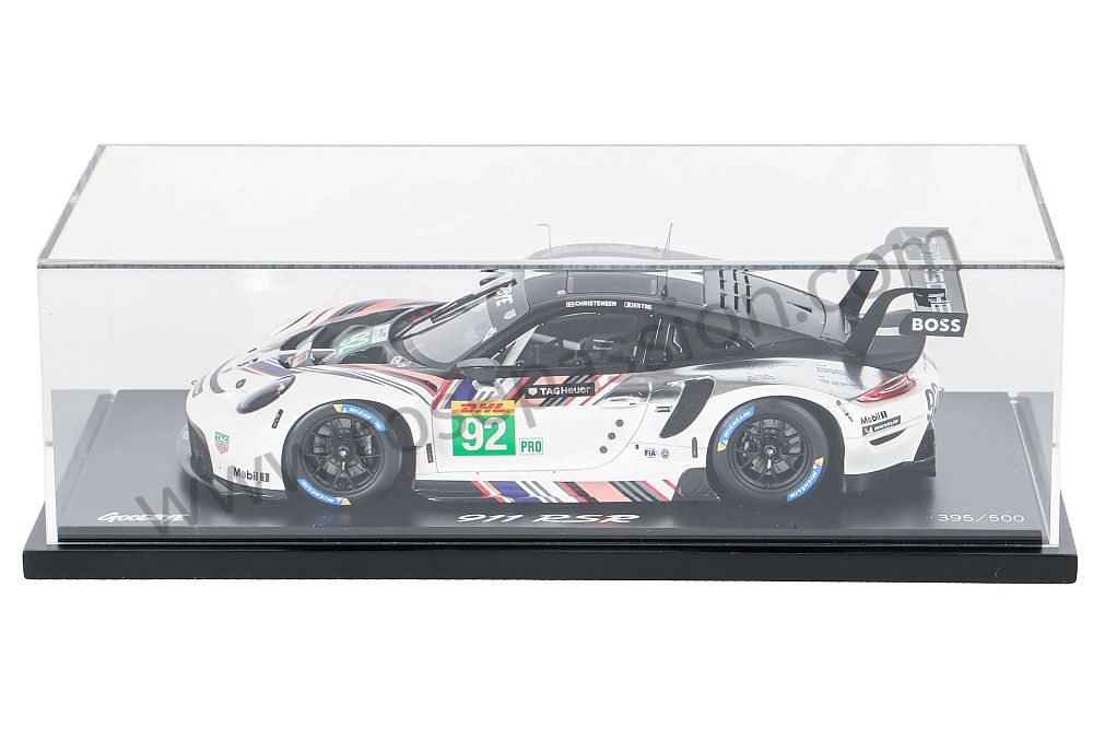 P1038037 - WAP0219040RRSR - 911 RSR GOODBYE #92 1:18 WHITE/MULTICOLO for  Porsche