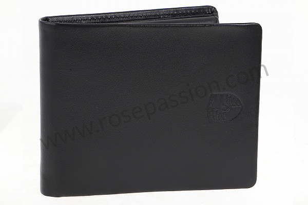 P182744 - Porte-monnaie noir pour Porsche 