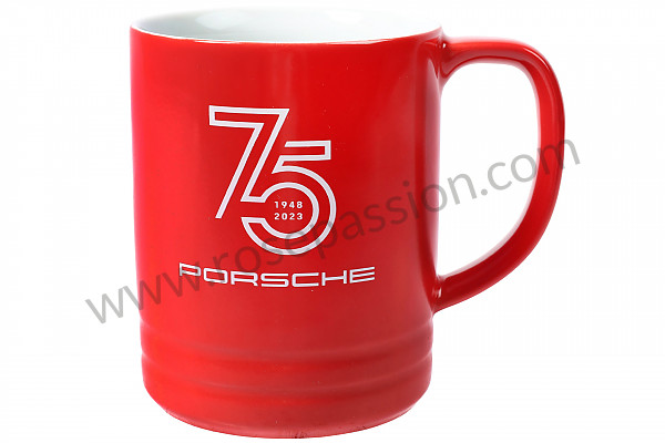P1030937 - TASSE ROUGE ÉDITION 75 ANS pour Porsche 