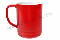 P1030937 - TASSE ROUGE ÉDITION 75 ANS pour Porsche 