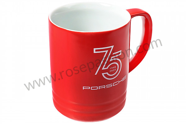 P1030937 - TASSE ROUGE ÉDITION 75 ANS pour Porsche 