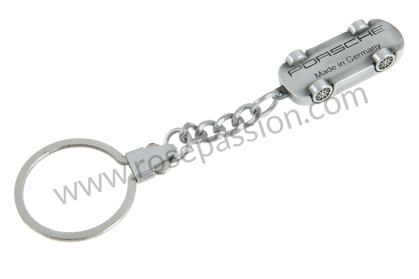 P222157 - WAP0500070F - Schlüsselanhänger 911 - Silber / Silber (4PU) /  STAHL für Porsche