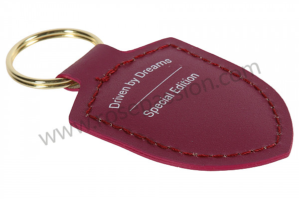 P1038046 - RUBYSTONE 75 YEARS SPECIAL EDITION KEYCHAIN for Porsche 