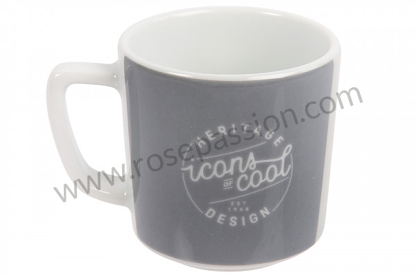 P1026086 - TASSE ESPRESSO COLLECTOR N°2 HÉRITAGE - GRIS pour Porsche 