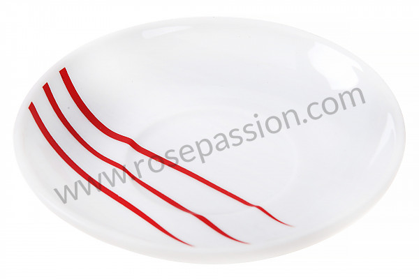 P598492 - RED / BLACK / WHITE ESPRESSO CUP for Porsche 