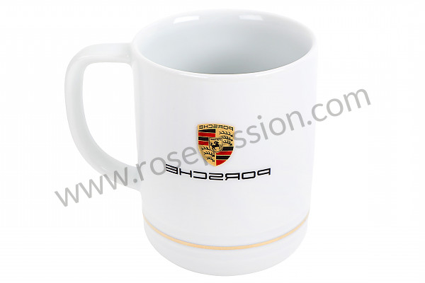P1765 - Coffee mug with crest for Porsche 