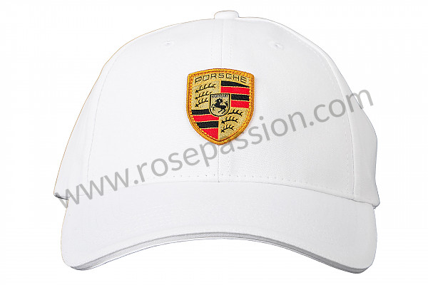 P161678 - Cappello con stemma - bianco per Porsche 
