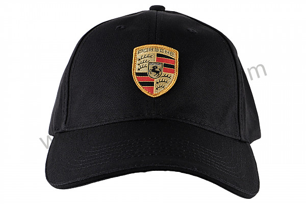 P161679 - Cap crest - black for Porsche 