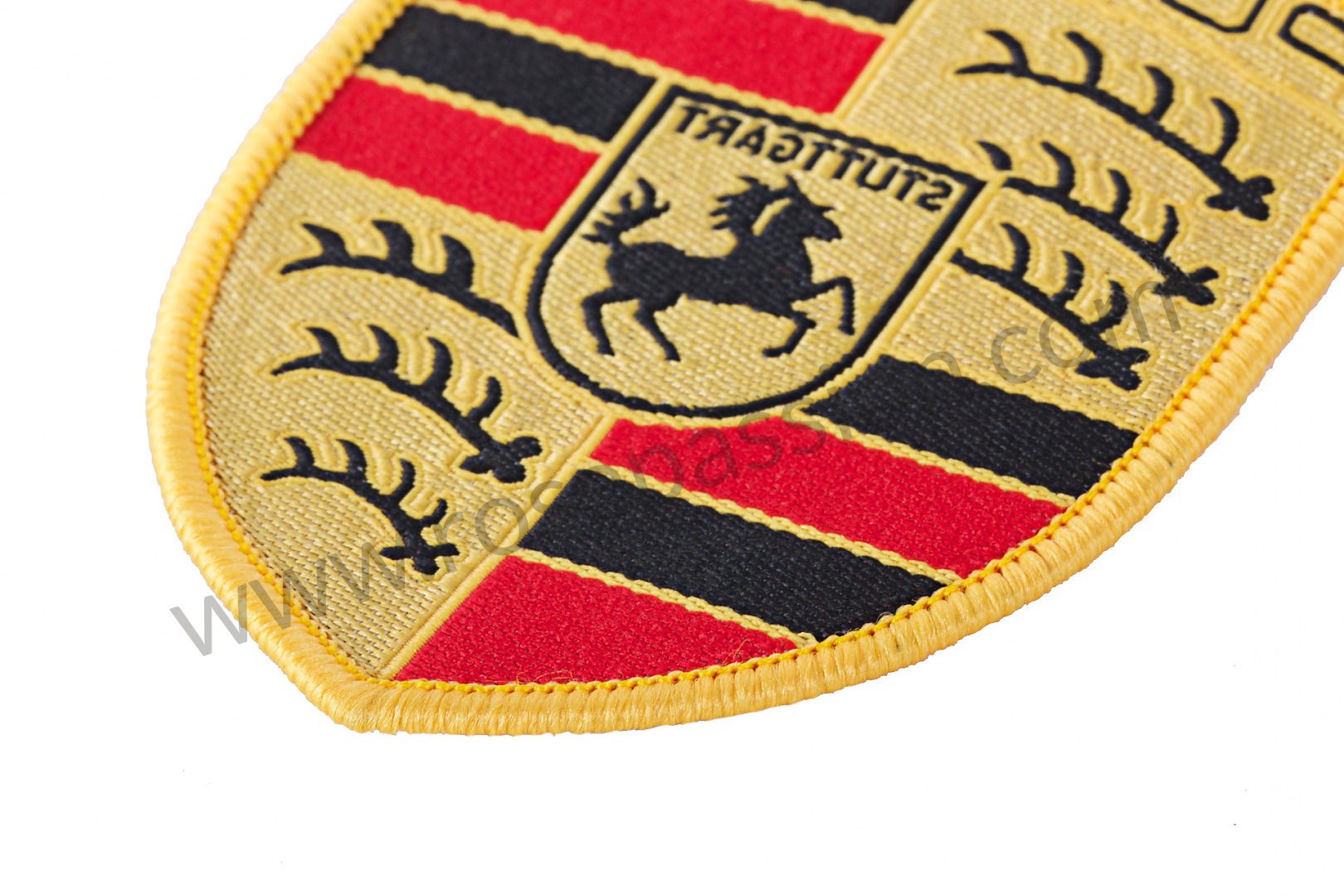 Grand Ecusson brodé Porsche pour housse ou combinaison