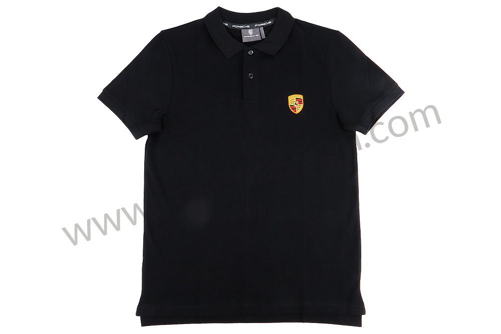 トップスEssentials Black POLO T-SHIRT L - ポロシャツ