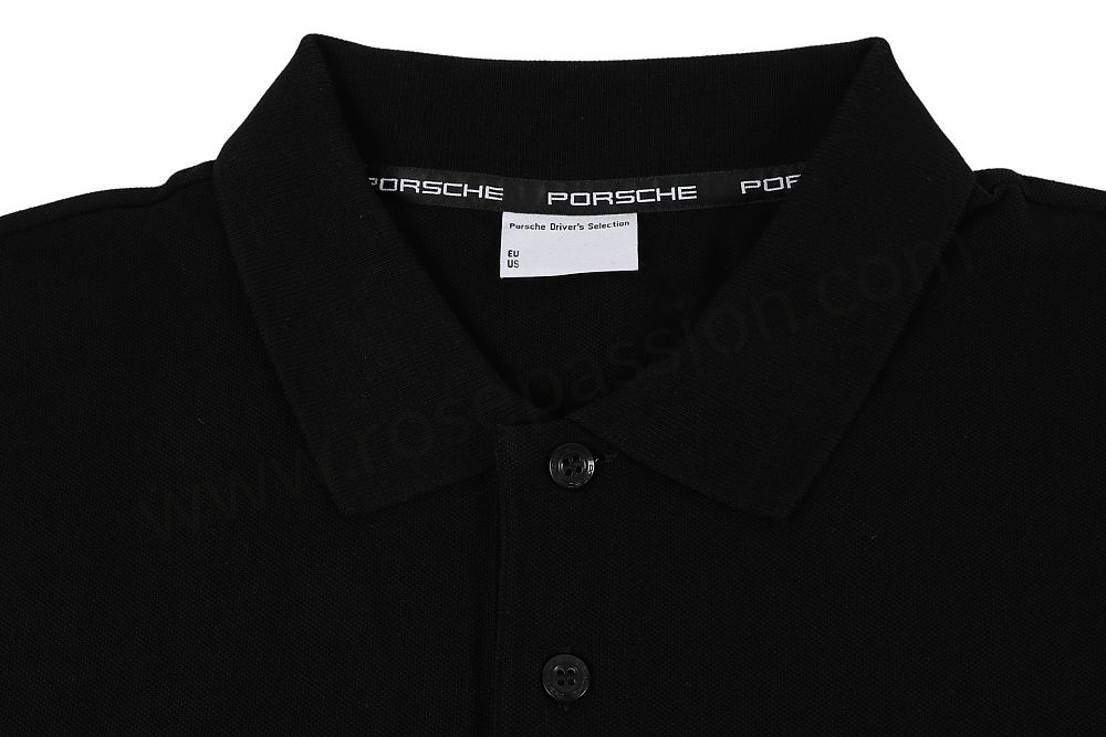 P156423 - WAP5920XL0B - Polo shirt with essential coat - BLACK