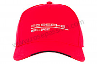 P574897 - CAPPELLO MOTORSPORT - ROSSO per Porsche 