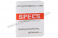 P98510 - Boekje nummers-spanmomenten-tolerantie-specificaties in het engels (een schat aan informatie)  voor Porsche 356C • 1965 • 1600 c (616 / 15) • Coupe karmann c • Manuele bak 4 versnellingen