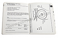 P98698 - Boekje nummers-spanmomenten-tolerantie-specificaties in het engels (een schat aan informatie)  voor Porsche 911 G • 1974 • 2.7 carrera • Coupe • Manuele bak 4 versnellingen
