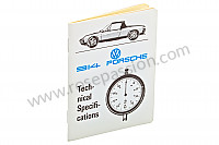 P98692 - Livret cotes - couples de serrage-tolérance-spécifications en anglais ( une mine d'information) pour Porsche 