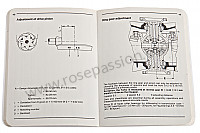 P98689 - Livret cotes - couples de serrage-tolérance-spécifications en anglais ( une mine d'information) pour Porsche 