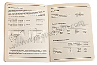 P98694 - Boekje nummers-spanmomenten-tolerantie-specificaties in het engels (een schat aan informatie)  voor Porsche 924 • 1977 • 924 2.0 • Coupe • Automatische versnellingsbak