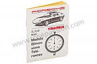 P99153 - Types, dimen., tol. - 928 for Porsche 928 • 1979 • 928 4.5 • Coupe • Manual gearbox, 5 speed