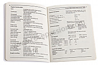 P99147 - Livret cotes - couples de serrage-tolérance-spécifications en anglais ( une mine d'information) pour Porsche 