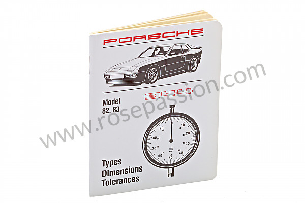 P99147 - Typen-masse-toleranzen für Porsche 
