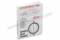P99143 - Scheda tipi-quo.-toller. per Porsche 964 / 911 Carrera 2/4 • 1994 • 964 carrera 2 • Speedster • Cambio auto