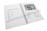 P80959 - Manuale d'uso e tecnico del veicolo in inglese 356 b per Porsche 356B T6 • 1963 • 1600 super 90 (616 / 7 t6) • Coupe karmann b t6 • Cambio manuale 4 marce