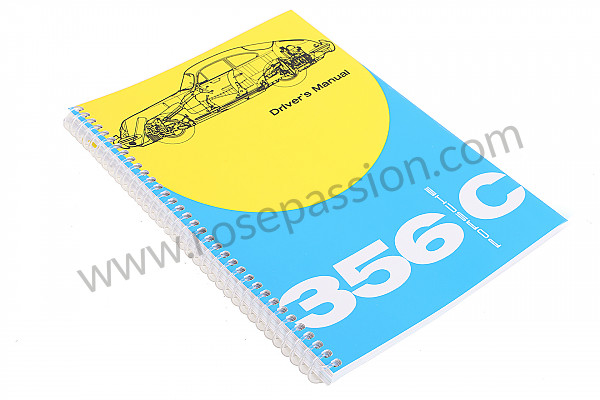 P80883 - User and technical manual for your vehicle in english 356 c for Porsche 356C • 1963 • 1600 sc (616 / 16) • Coupe karmann c • Manual gearbox, 4 speed