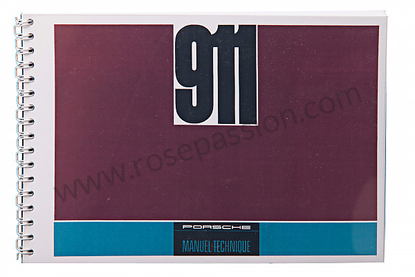 P85076 - User and technical manual for your vehicle in french 911 1967 for Porsche 
