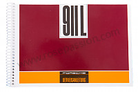 P80948 - User and technical manual for your vehicle in german 911 l'1968 for Porsche 
