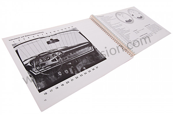 P85080 - Betriebsanleitung und technisches handbuch für ihr fahrzeug auf deutsch 911 t 1968 für Porsche 911 Classic • 1968 • 2.0t • Coupe • Automatikgetriebe