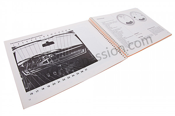 P80880 - Betriebsanleitung und technisches handbuch für ihr fahrzeug auf englisch 911 t 1969 für Porsche 