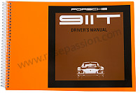 P80880 - User and technical manual for your vehicle in english 911 t 1969 for Porsche 
