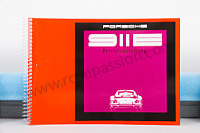 P80944 - Manuale d'uso e tecnico del veicolo in tedesco 911 e 1969 per Porsche 