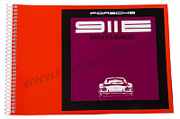 P80904 - User and technical manual for your vehicle in english 911 e 1969 for Porsche 