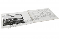 P80896 - Manual de utilización y técnico de su vehículo en alemán 912 1969 para Porsche 912 • 1969 • 912 1.6 • Coupe • Caja manual de 5 velocidades