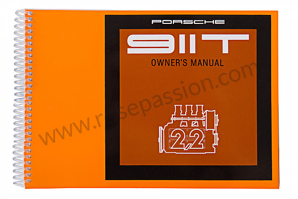 P80982 - Manuale d'uso e tecnico del veicolo in inglese 911 t 1970 per Porsche 